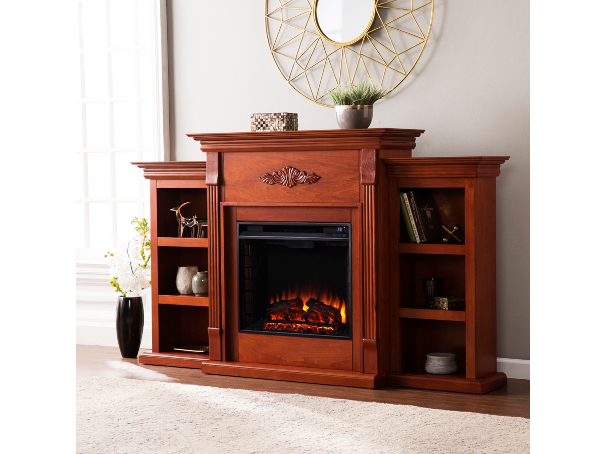 Southern Enterprises Furniture Harkdale Electric Fireplace with