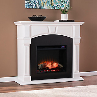 Southern Enterprises Lynelle Electric Fireplace with Touch Screen Control Panel, , rollover