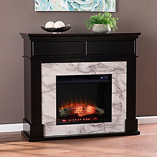 Southern Enterprises Foley Electric Fireplace with Touch Screen Control Panel, , rollover