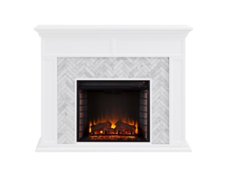 Southern Enterprises Lordeston 50'' Mantel with Electric Fireplace