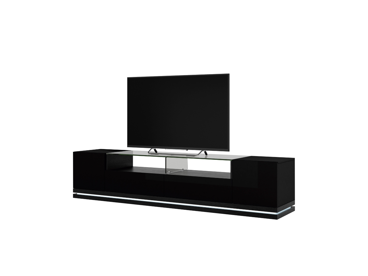 Manhattan Comfort Vanderbilt TV Stand with LED Lights | Ashley