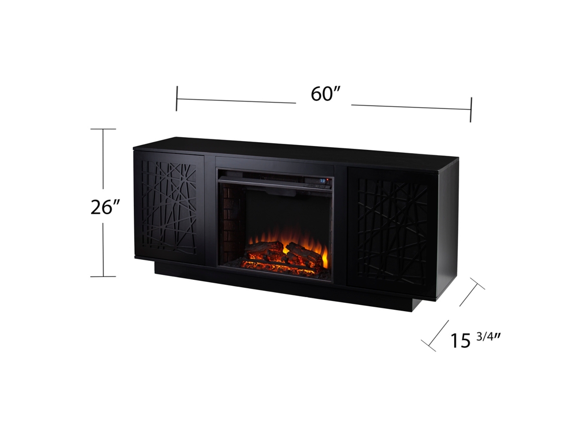 Southern Enterprises Furniture Rayelland Electric Fireplace 60