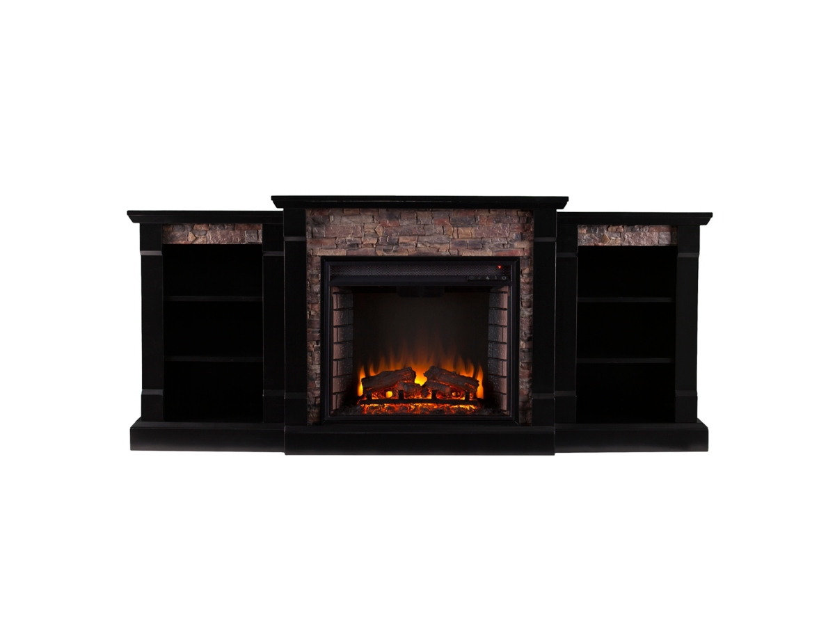 Southern Enterprises Brently 71'' Mantel with Electric Fireplace