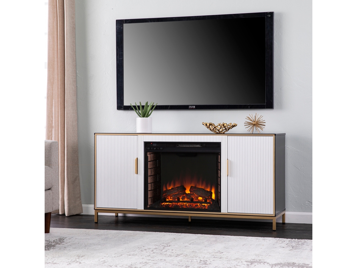 Southern Enterprises Furniture Flanisting Electric Fireplace 54