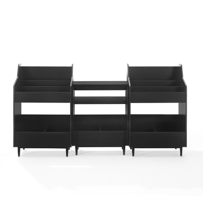 Crosley Furniture Liam 84" Player Stand And Vinyl Storage Set - Thumbnail 4