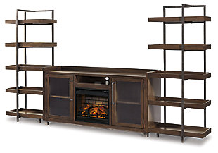 Starmore 3-Piece Wall Unit with Electric Fireplace, , large