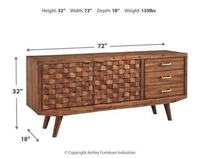 Chiladda 72" TV Stand, , large