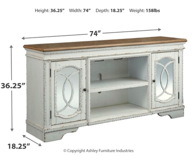 Realyn 74" TV Stand, , large