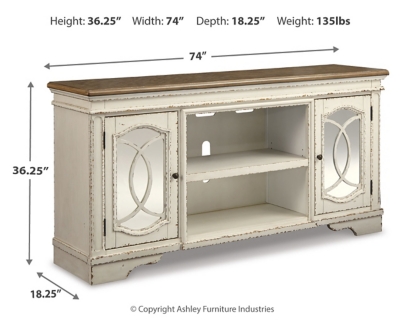 Realyn 74" TV Stand, , large