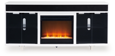Gardoni 72" TV Stand with Electric Fireplace, , large