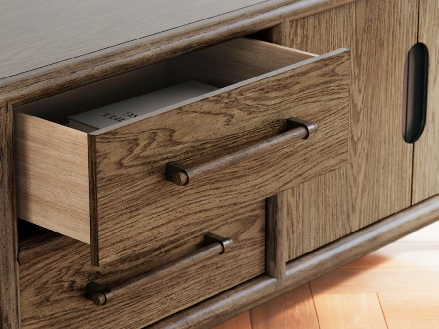 Roanhowe 85" TV Stand - image 10