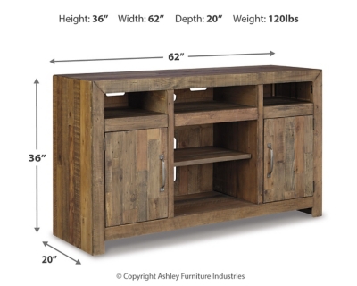 Sommerford 62" TV Stand, , large