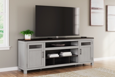 W796-68 Darborn 88 TV Stand, Gray/Brown sku W796-68