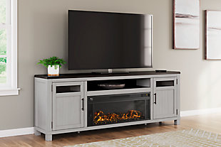 Darborn 88" TV Stand with Electric Fireplace, , rollover
