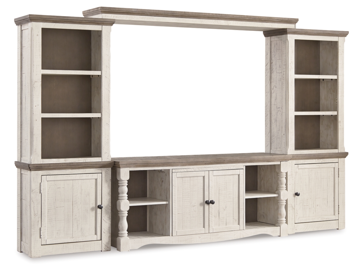 Ashley 4 piece entertainment center discount