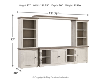 Havalance 4-Piece Entertainment Center, , large