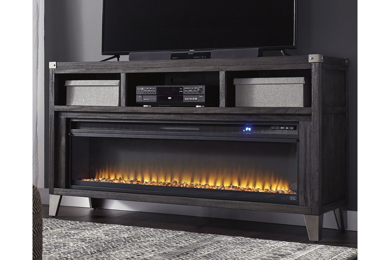 Todoe 65 Tv Stand With Electric Fireplace Ashley Furniture