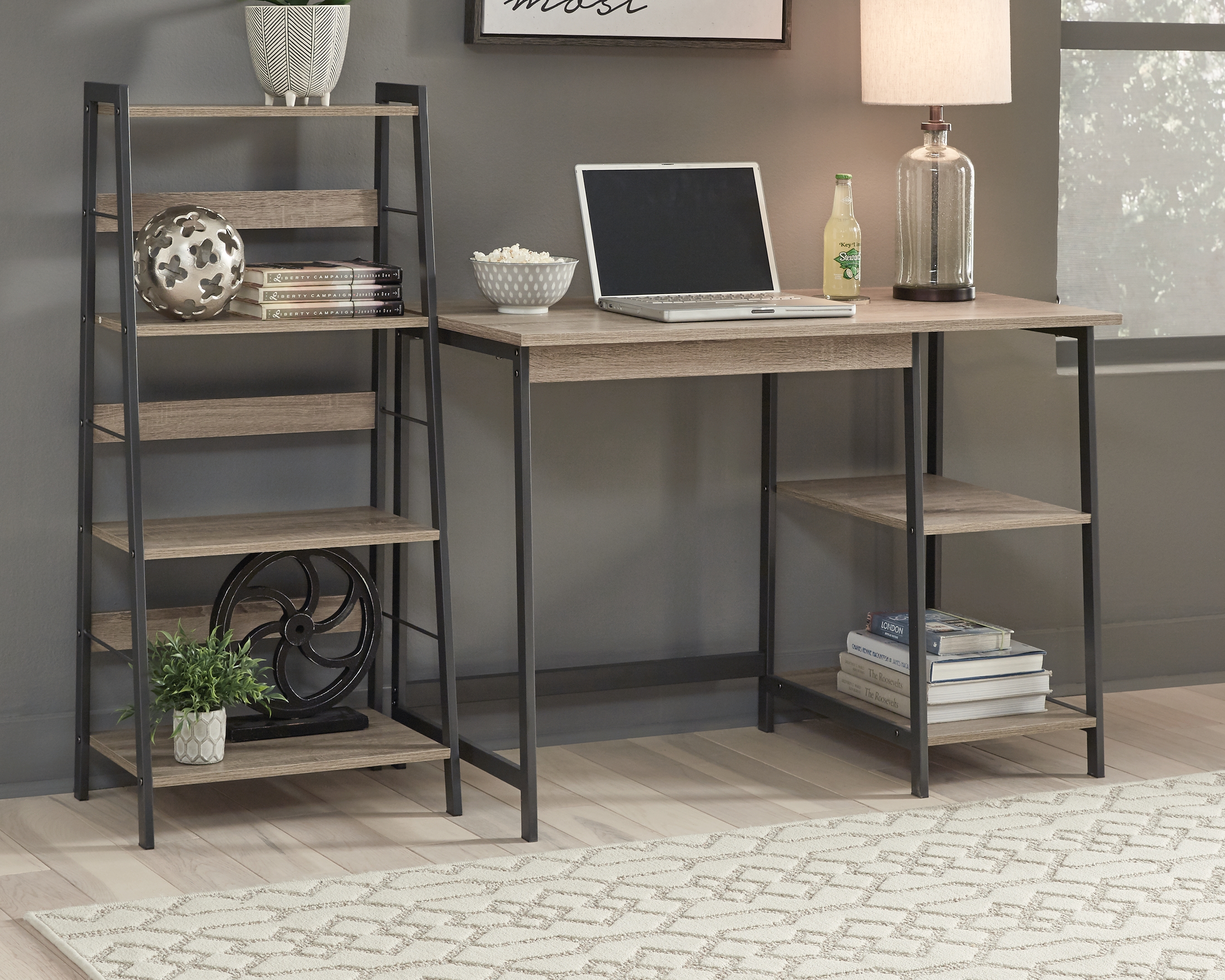 Soho Home Office Desk and Shelf Furniture Galaxy