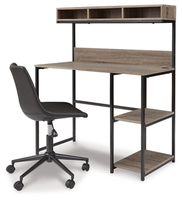 Daylicrew Home Office Desk And Hutch Ashley Furniture Homestore