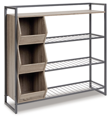 Graphite 12-Tier Over the Door Shoe Rack